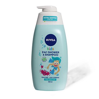 Gel za tus.Nivea 2u1 Kids (decaci) 500ml