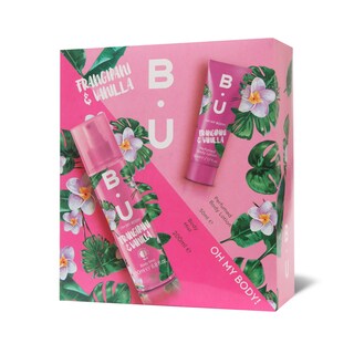 Set BU Frangipani body mist+los za telo