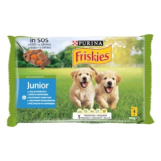 Preliv za pse mp.Jun.Pil Friskies 4x100g