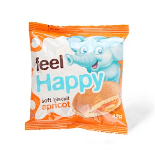 Biskvit Feel Happy kajsija 42g