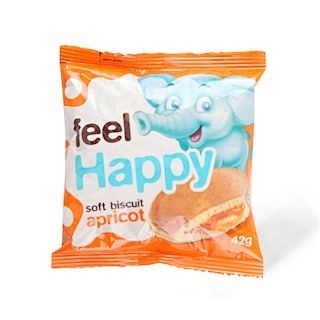 Biskvit Feel Happy kajsija 42g