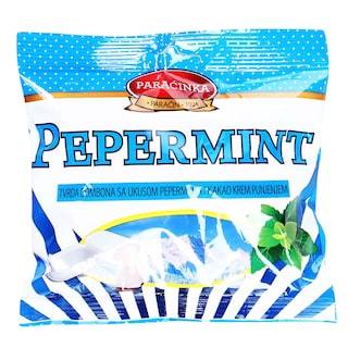 Bombone Pepermint sa kakao punjenjem 100g,Silbo