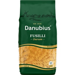 Testenina Durum Fusilli Danubius 400g