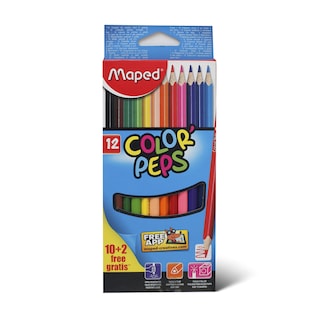 Bojice color peps 10+2 Maped