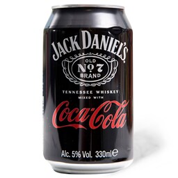 Viski Jack Daniels i Coca Cola can 0,33l