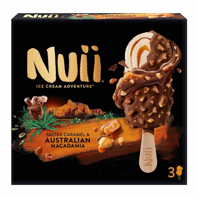 Nuii Sladoled slana karamela i macadamia 204ml
