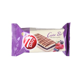 Cake bar forest fruit jam 7Days 30g