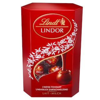 Bombonjera Cornet Milk Lindor 200g