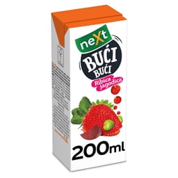 Sok jagoda nektar Next Buci Buci 0,2l