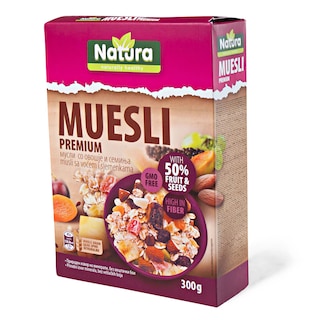 Musli premium sa 50% voca Natura