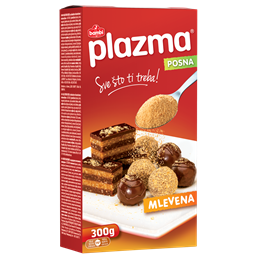 Keks Plazma mlevena posna 300g