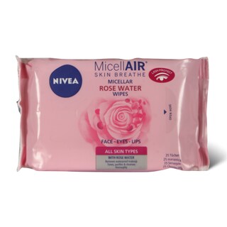 Micelarne maram.Nivea Micell.rose 25kom