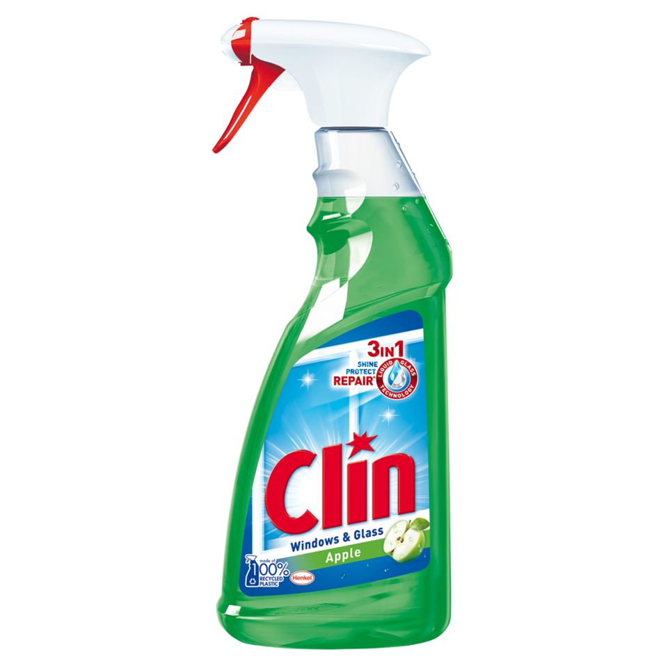 Sred.za prozore Clin Apple triger 750ml