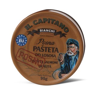 Pasteta Il Capitano losos 95g posna