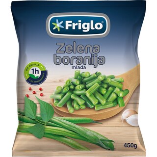 Smrz.zelena boranija Friglo 450g