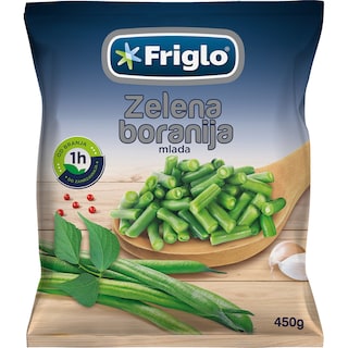 Smrz.zelena boranija Friglo 450g