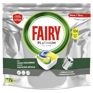 Tablete za sud. Fairy Platinum 104kom