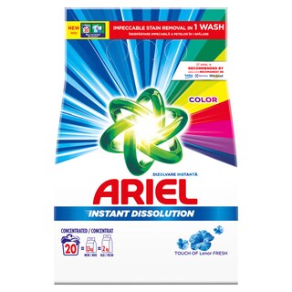 Ariel Touch Of Lenor Color 1,5kg 20W