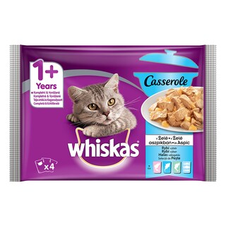 Whiskas kesica,Casserole izbor ribe4x85g
