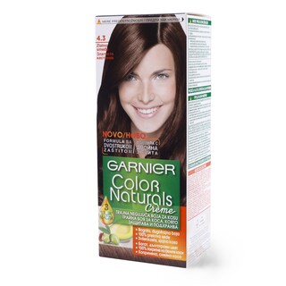Farba/kosu zlatno kestenjast.Garnier 4,3