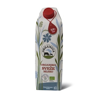 Organsko sveze mleko 2.8% 1l