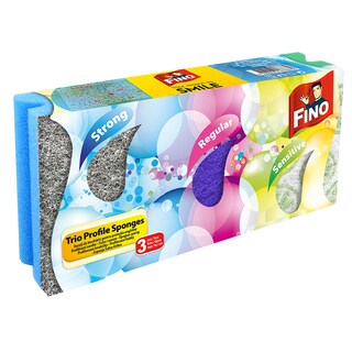 Sundjer profilisani u boji Fino 3 kom.