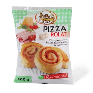 Smrznuta pizza/rolat Mara 500g