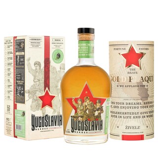 Rakija Yugoslavia heroes travar.box 0,7l