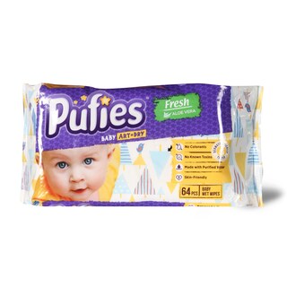 Vlazne maramice Pufies Aloe Vera 64/1
