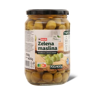 Maslina zel.sa kosticom Maxi 700g