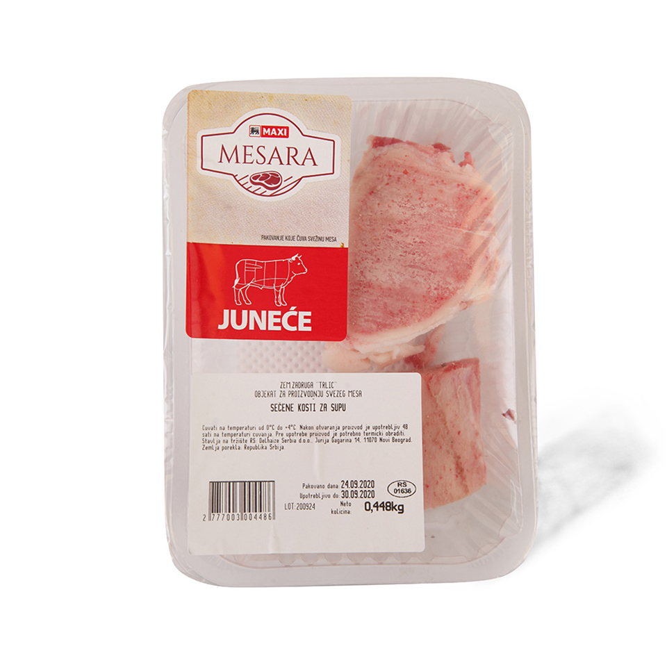 Secene kosti za supu