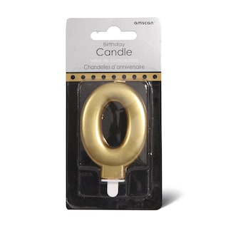 Sparkl svecica 0 Gold Amscan 9,3cm