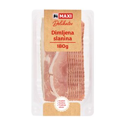 Dimljena mesn.slanina slajs Maxi180g