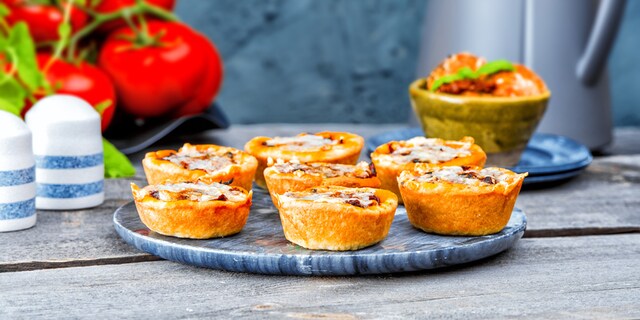 Mini-tart na italijanski način