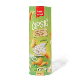Cipsic pavlaka/crni luk Premia 100g
