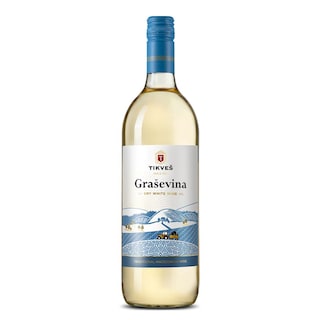 Vino belo Grasevina 1l Tikves