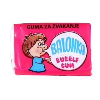 Zvakaca guma Balonka Paracinka 4g kutija