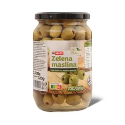 Maslina zel.bez kostice Maxi 700g