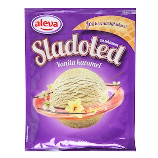 Sladoled.dezert van.i karamel Aleva 75g