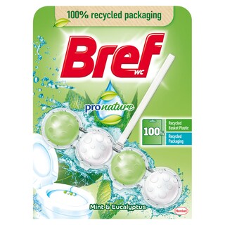 WC osvezivac Bref ProNature mint 50g