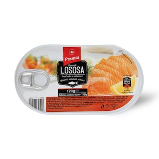 Fileti lososa u salamuri Premia 170g
