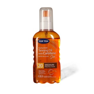 Ulje za sun.Carotene spf20 Top Ten 180ml