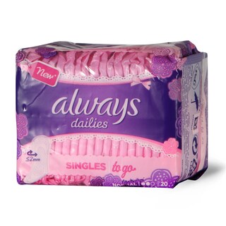 Dnevni ulosci Always Single Wrap 20/1