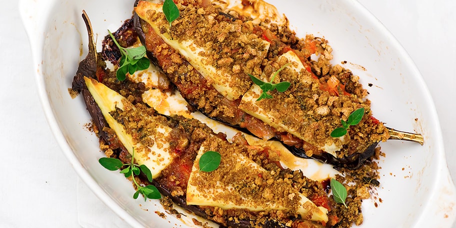 Pečeni plavi patlidžan sa parmezanom