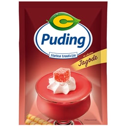 Puding jagoda C 40g