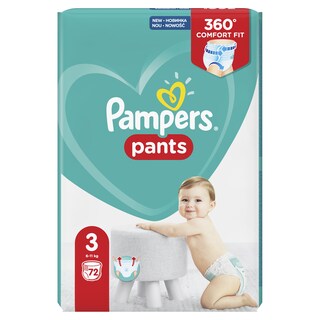 Pelene gacice Pampers GP 3 72