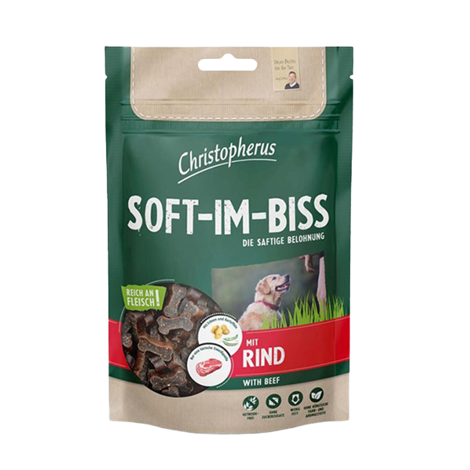 Poslas.za pse govedina Christopherus125g