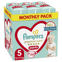 Pampers Premium Care Gacice 102kom vel 5