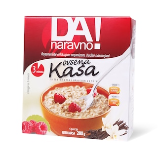 Ovsena kasa sa malinom Da naravno 280g