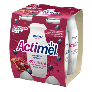 Actimel nar/borovnica/maka 4x100g